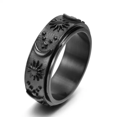 Celestial Spinner Rings