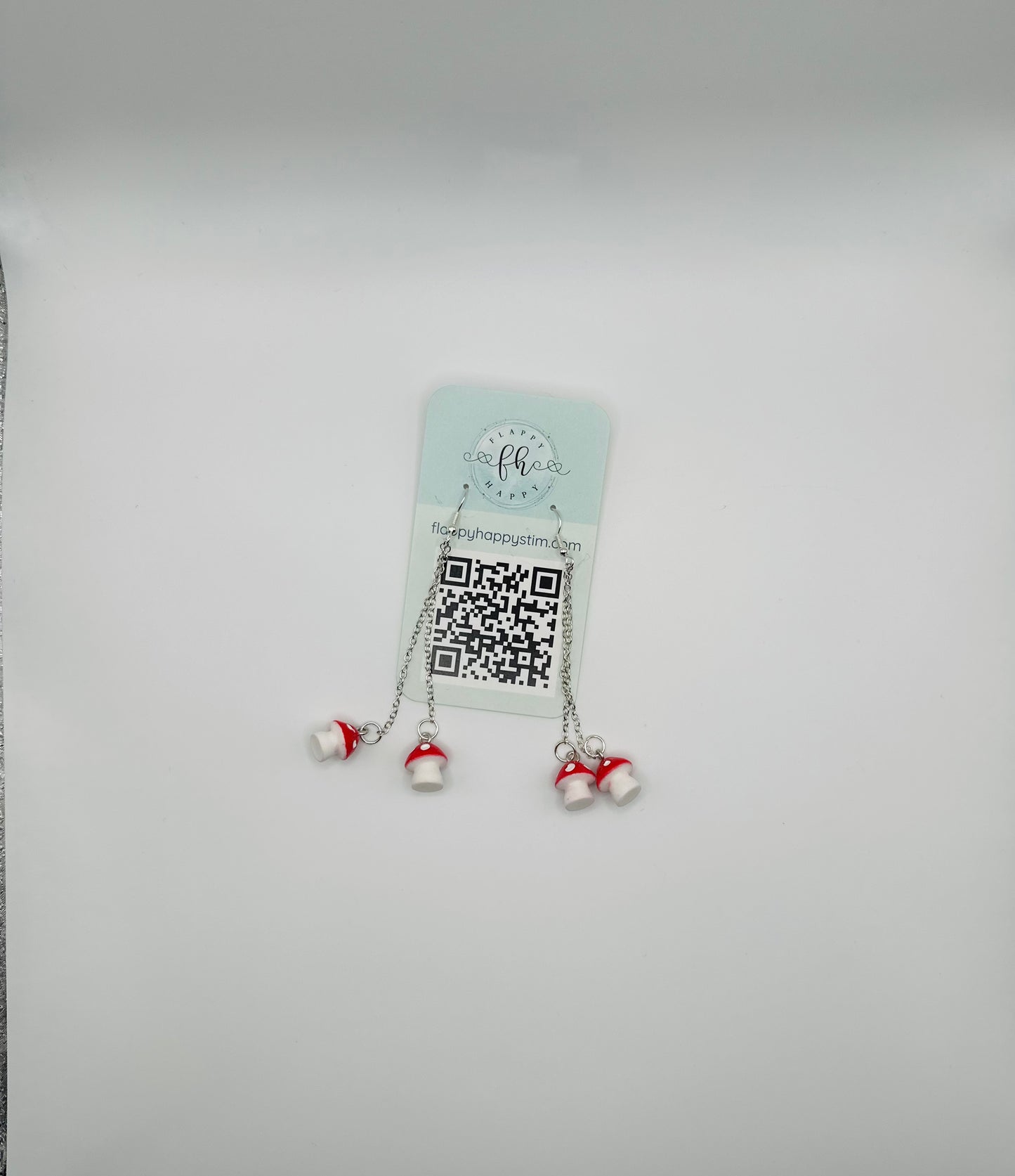 Mushroom Fidget Earrings