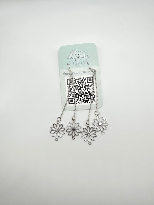 Flower Fidget Earrings