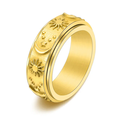 Celestial Spinner Rings