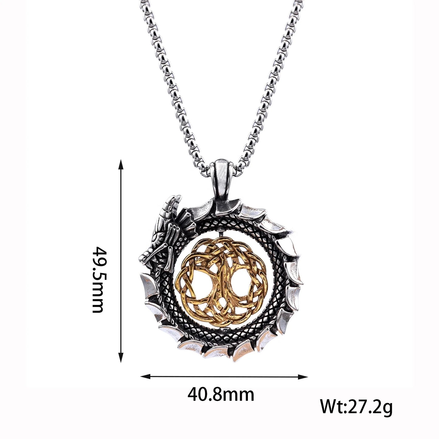 Dragon Fidget Necklace