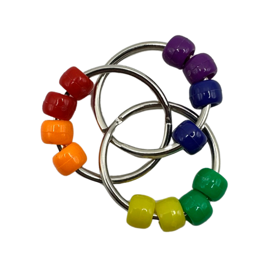 Pride Bead Rings