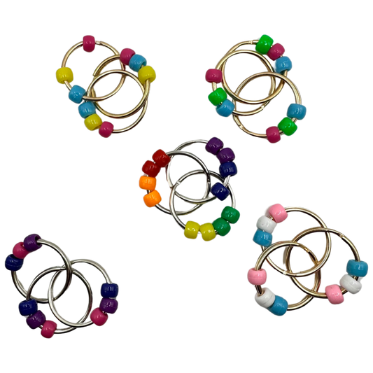 Pride Bead Rings