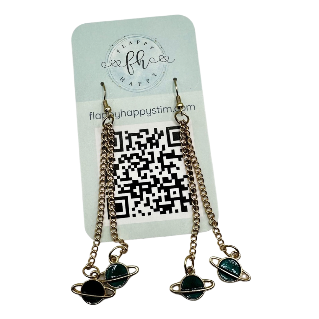 Space Fidget Earrings