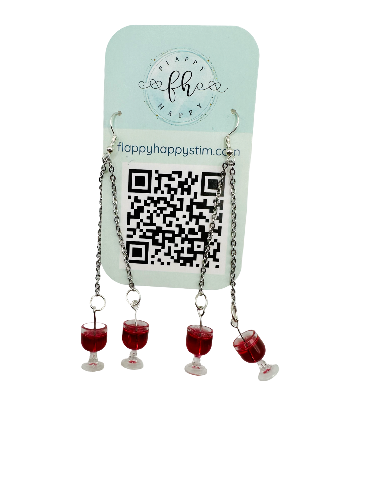 Wine Fidget Earrings (18+)