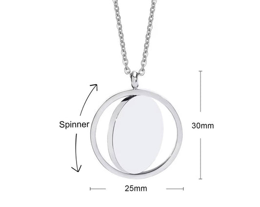 Swearing Spinning Necklace (18+)