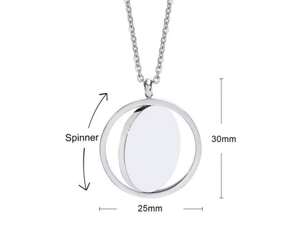 Swearing Spinning Necklace (18+)