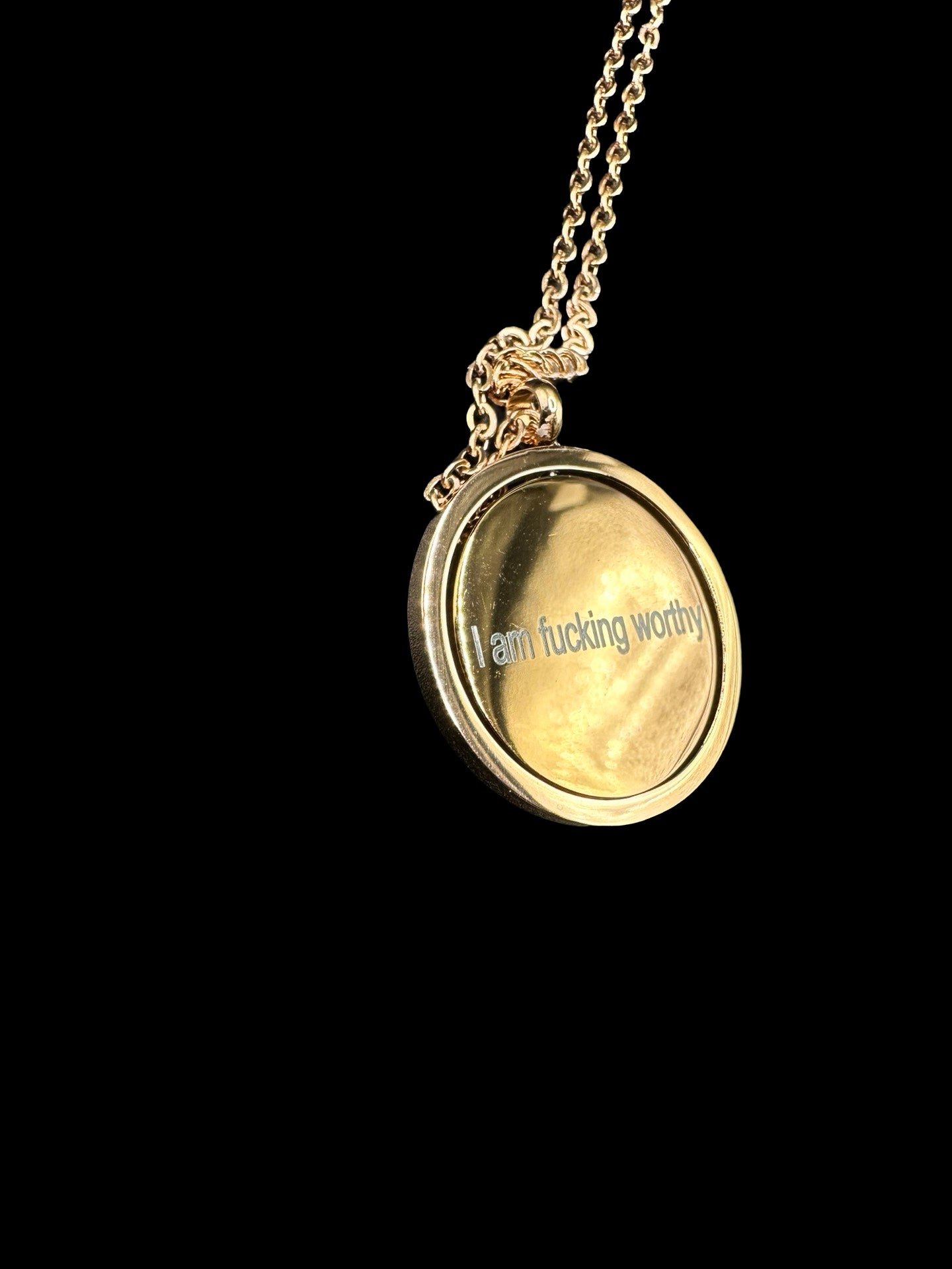Swearing Spinning Necklace (18+)
