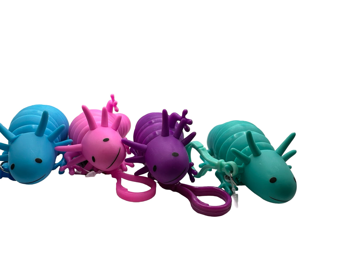 Wiggle Axolotl (Backpack Clip)