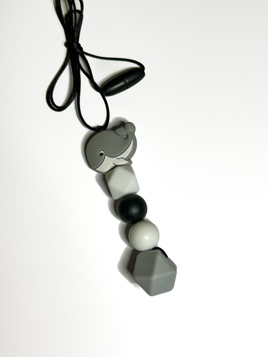 Whale Bead Chew Necklace