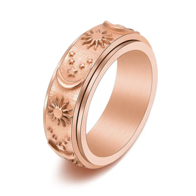 Celestial Spinner Rings