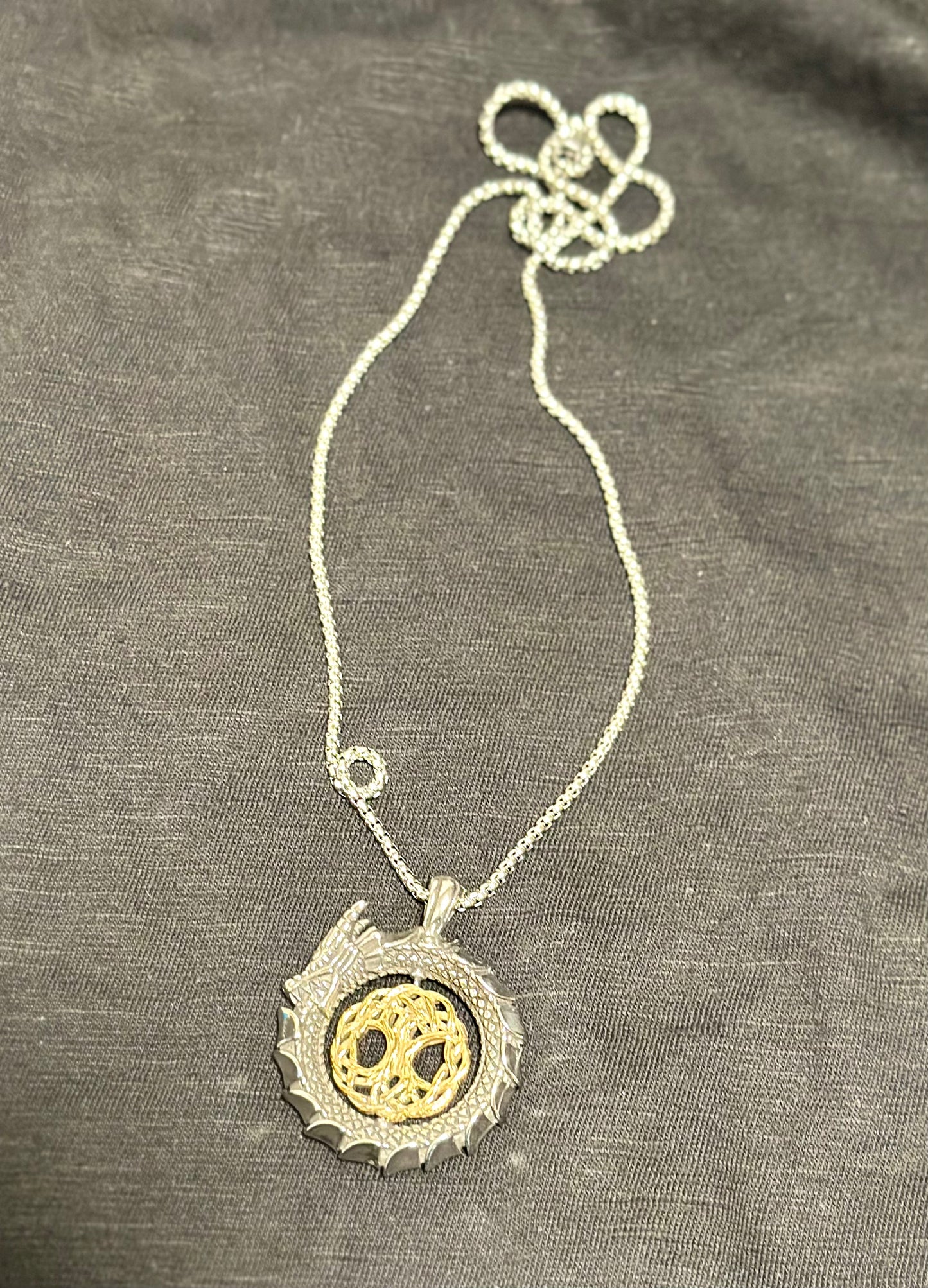 Dragon Fidget Necklace