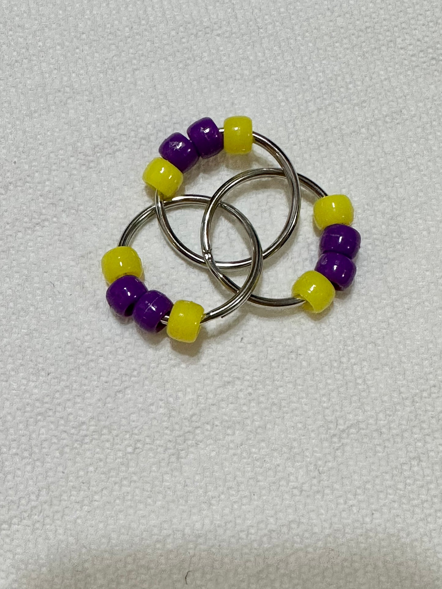 Pride Bead Rings