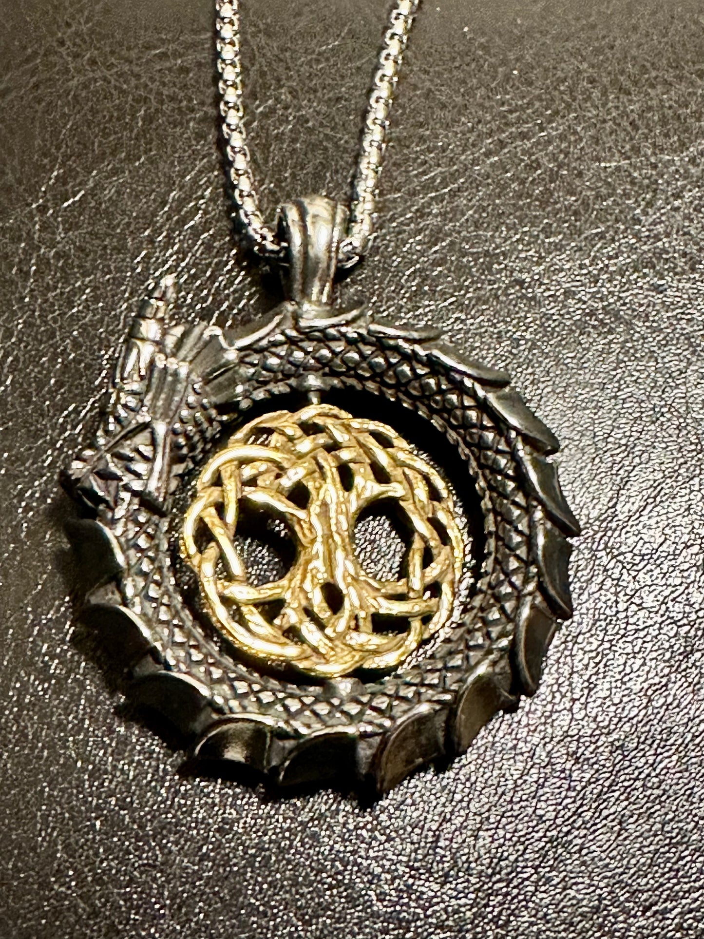 Dragon Fidget Necklace