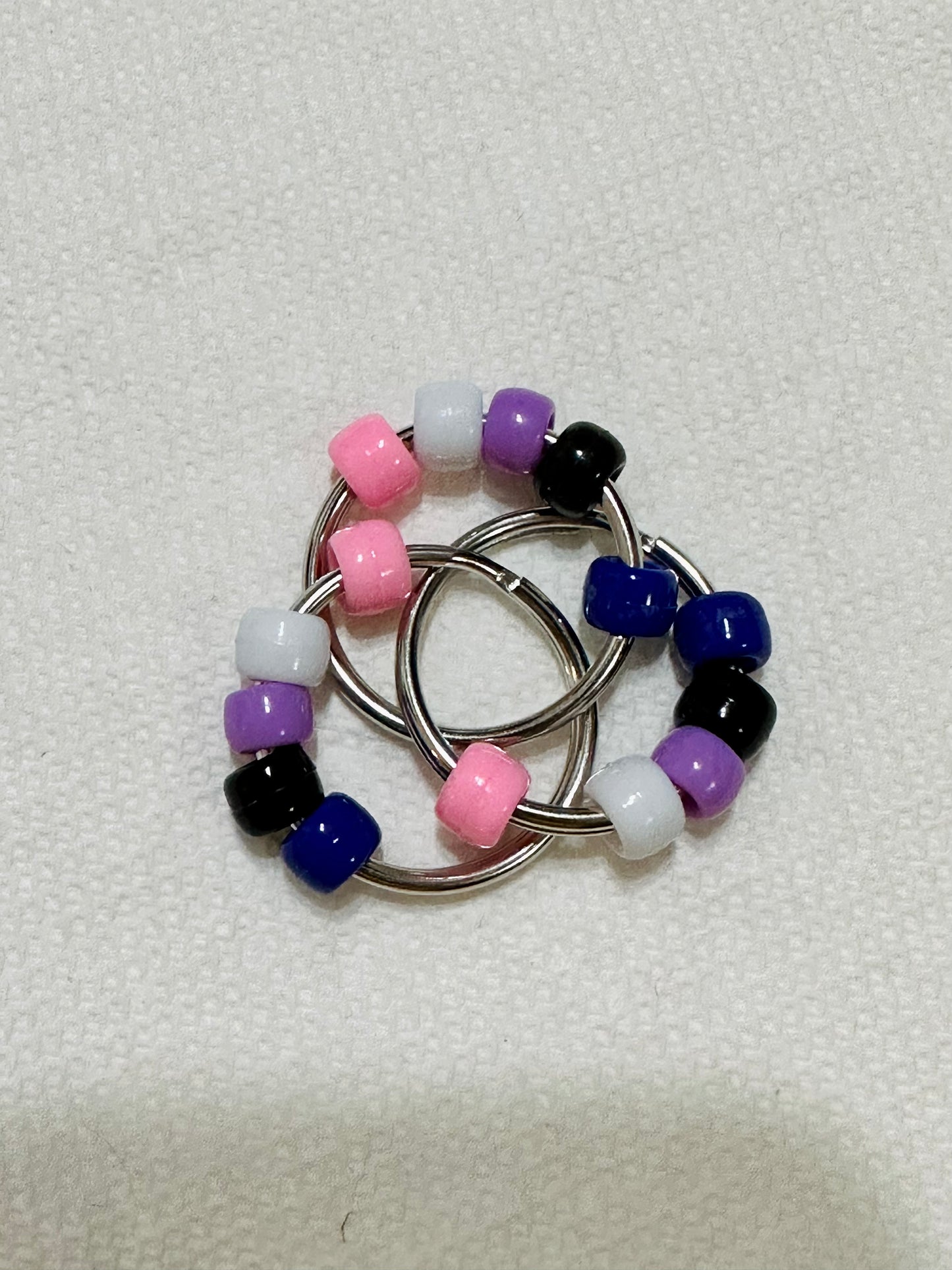 Pride Bead Rings