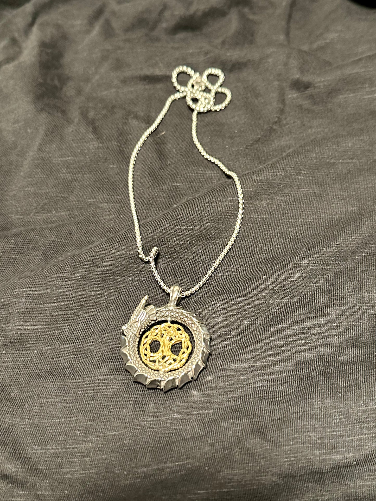 Dragon Fidget Necklace