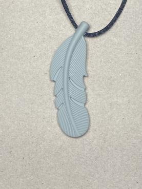 Feather Chew Necklace