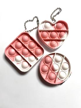 Mini Keychain Push Pop