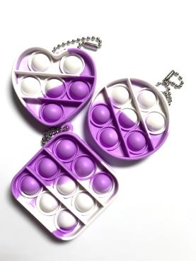 Mini Keychain Push Pop