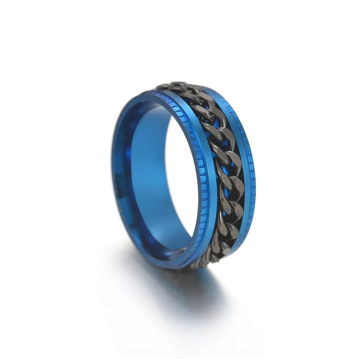 Chain Spinner Rings