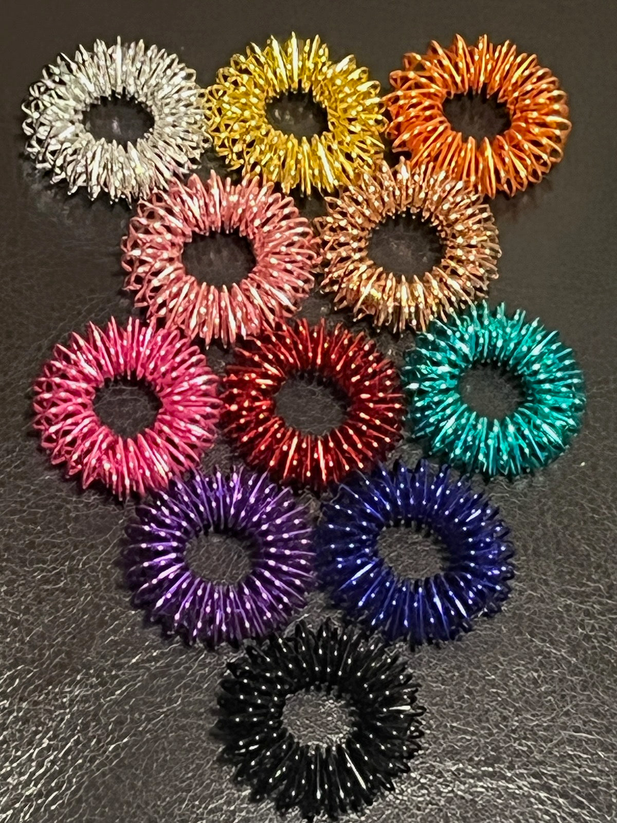 Spiky Metal Stim Ring