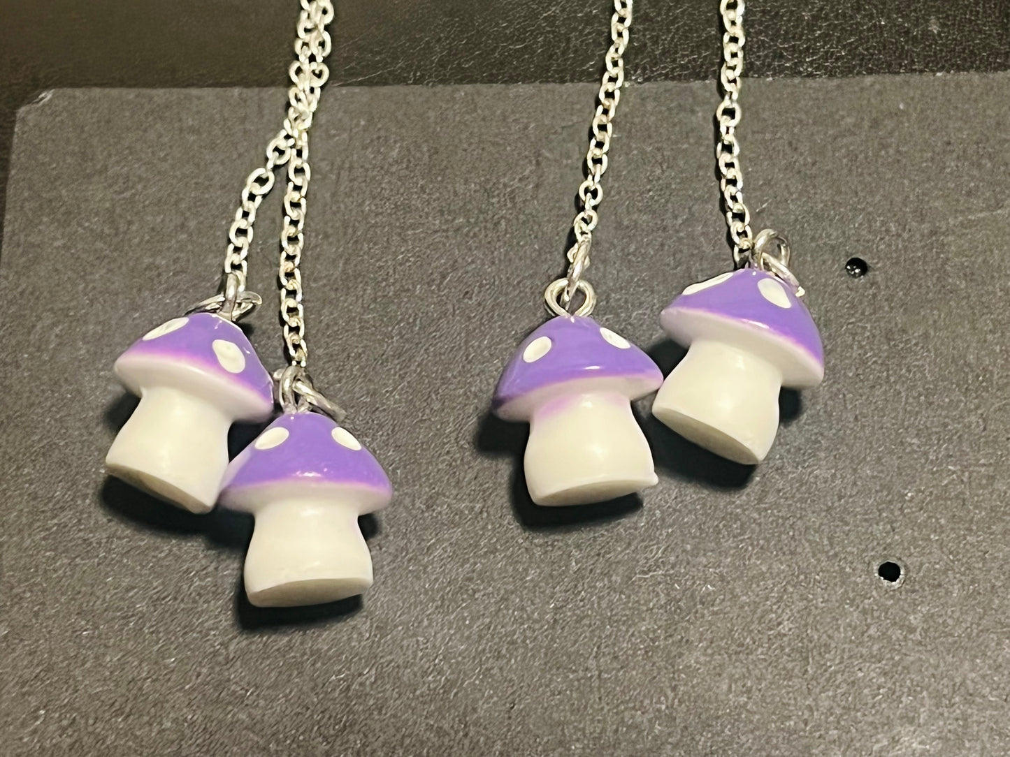 Mushroom Fidget Earrings