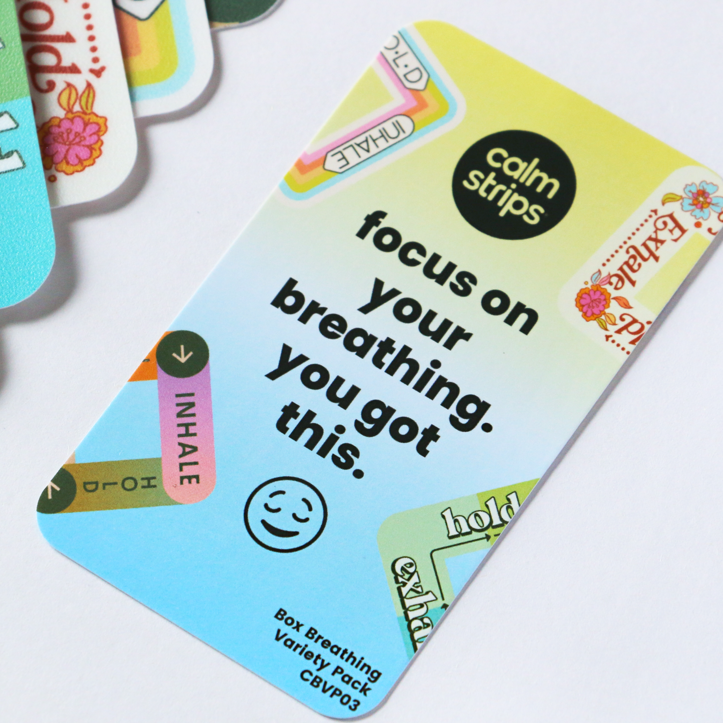 Box Breathing Variety Calm Strips 📦