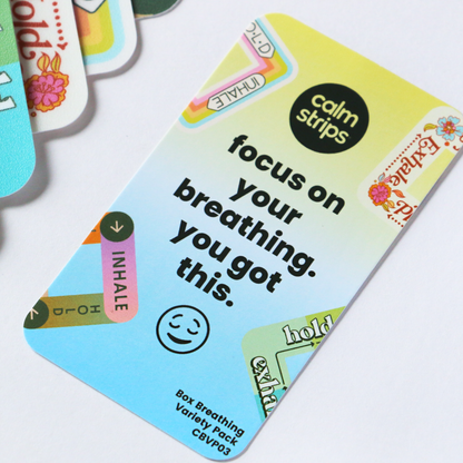 Box Breathing Variety Calm Strips 📦