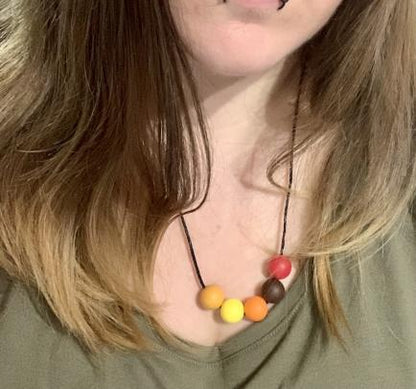 Seasonal Bead Chew Necklace