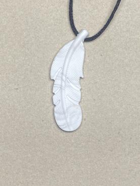 Feather Chew Necklace