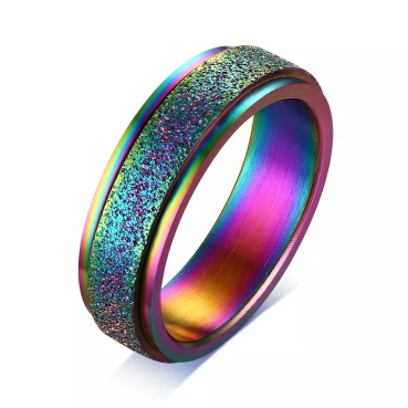 Glittery Spinner Rings (SS)
