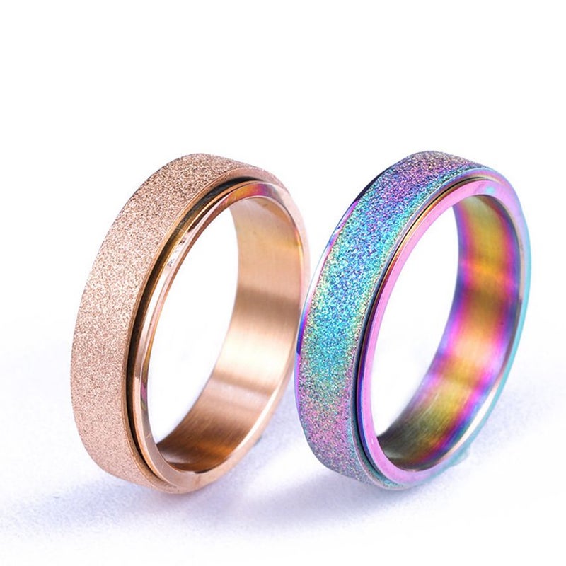 Glittery Spinner Rings (TC)