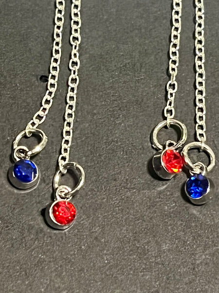 Fidget Earrings (Glass Beads)