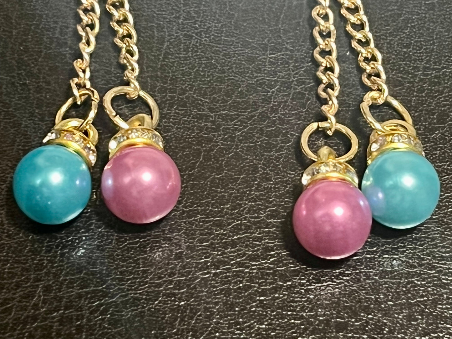 Pearl Bead Fidget Earrings