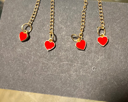 Heart Fidget Earrings