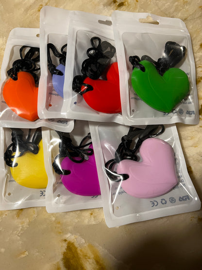 Heart Chew Necklace